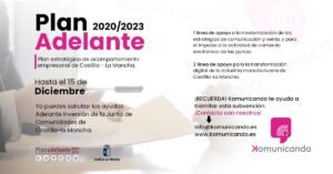 Plan Adelante Digitalización Castilla La Mancha
