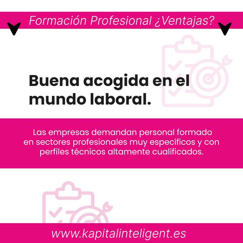 ventajas de formación profesional